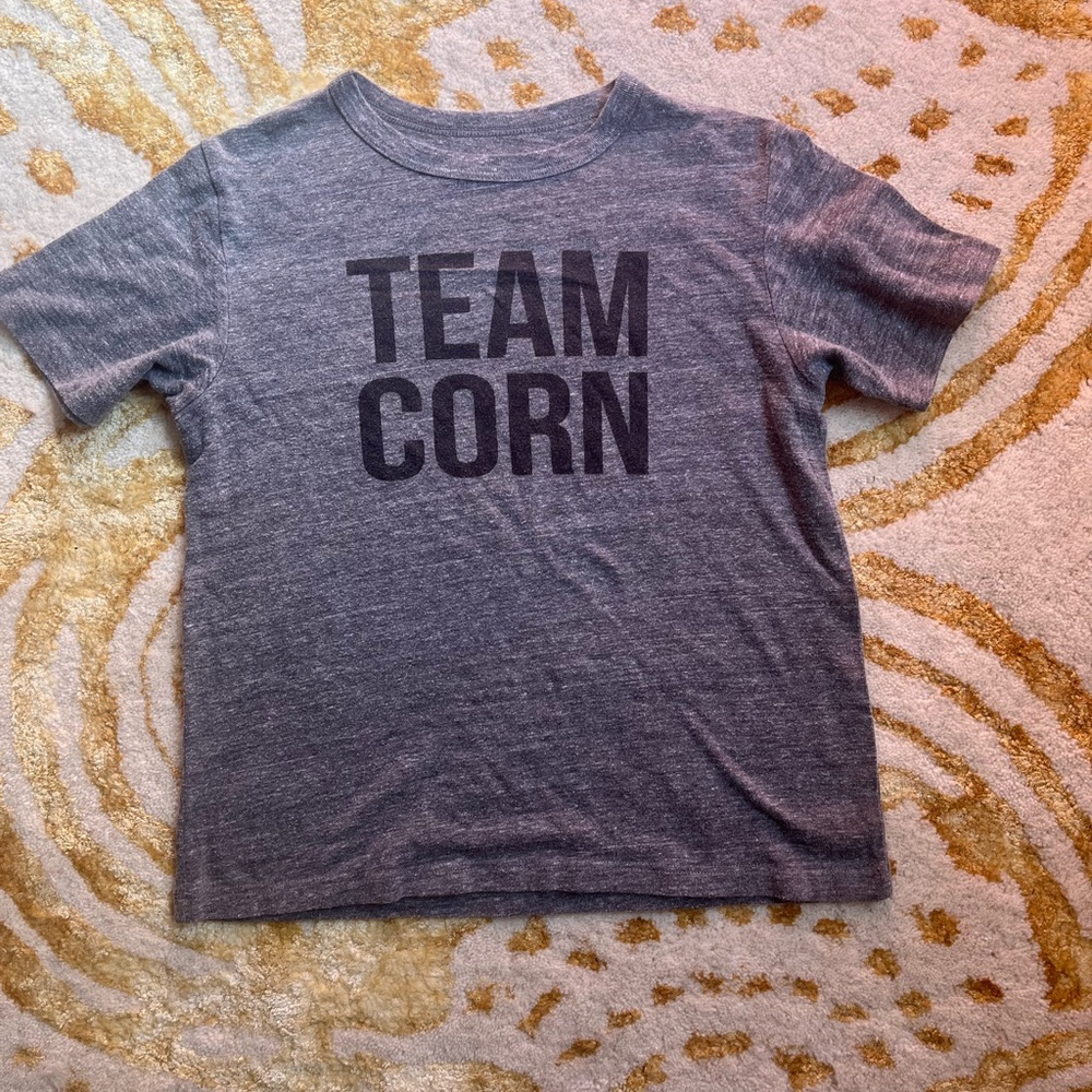 Team Corn Crop Top